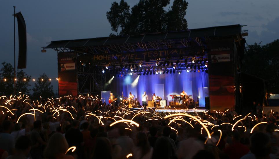 Das Hohentwilfestival ist mit dem Auftritt von Sarah Connor gut gestartet. Bild: Symbolbil Radio Munot