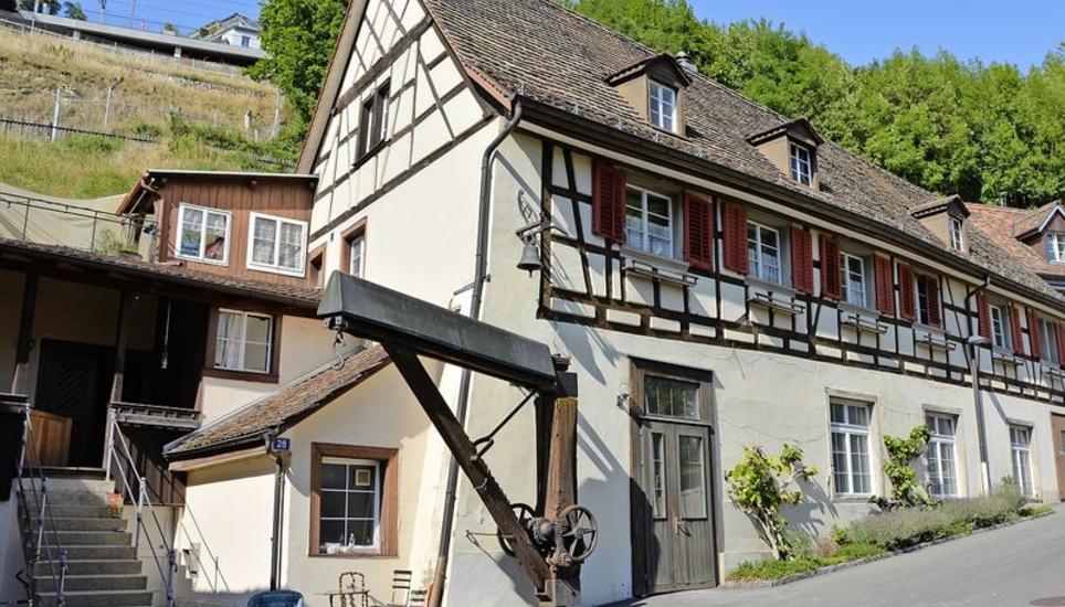 Die Laufengasse 28 soll zu einem 4-D-Kino umgebaut werden. Früher gehörte das Gebäude der Alusuisse.