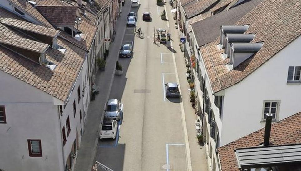 Der Gemeinderat von Neunkirch lud in den Obertorturm ein, um einen Überblick über die Legislaturziele zu geben. Bild: Rolf Hauser