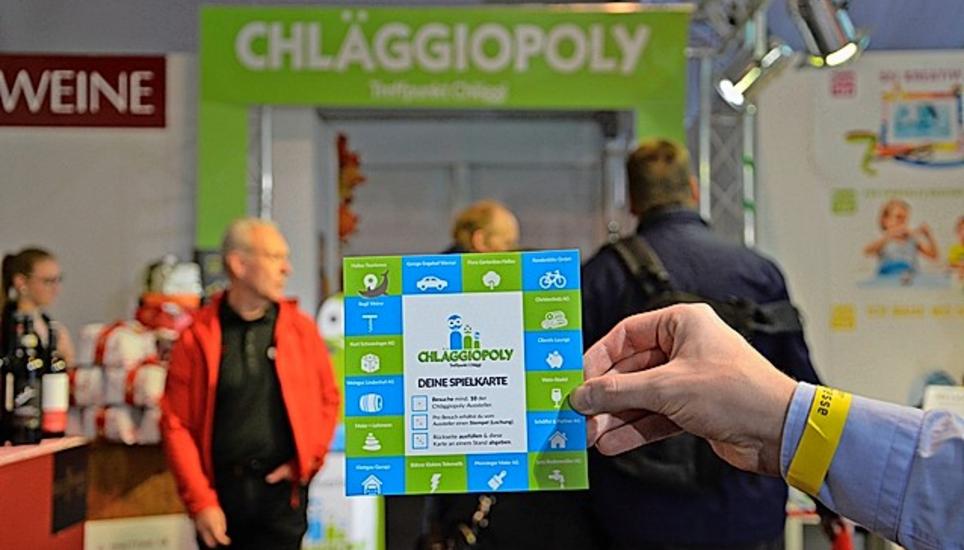 Mit dieser Spielkarte konnte man beim «hläggiopoly» mitspielen. Bild: Ronja Bollinger