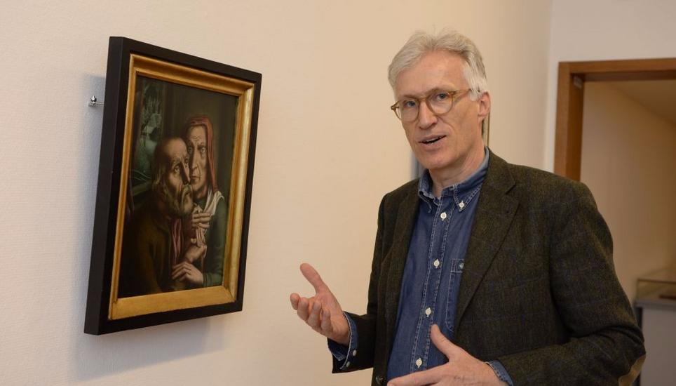 Kurator Dr. Matthias Fischer. Archivbild: Selwyn Hoffmann
