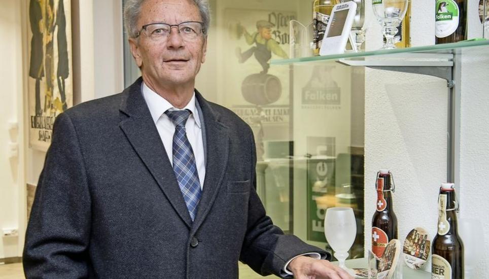 In der Schweiz gibt es inzwischen rund 800 Brauereien. Diese Entwicklung sieht Falken-Präsident Philipp Moersen grundsätzlich als positiv an. Bild Jeannette Vogel