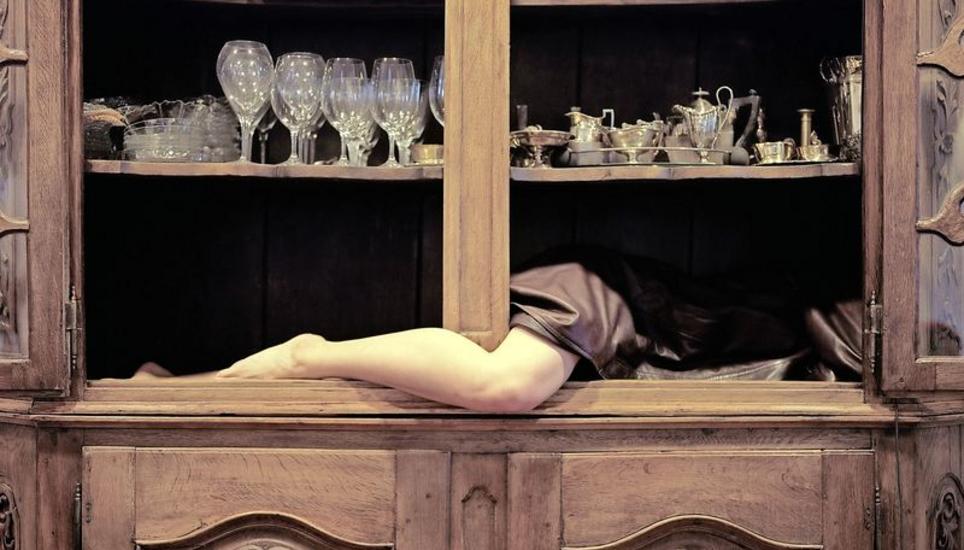 Im Gewerbemuseum Winterthur dreht sich noch bis Mitte April alles um das Thema Schränke und Stauraum, wie hier bei Julia Grönings «Schrank 1». Bild: Julia Gröning