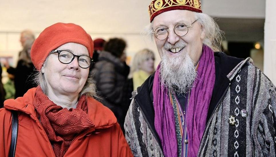 Anne Chanson aus Neunkirch und Armin Eichmann aus Ramsen waren von der Farbigkeit der Bilder begeistert.