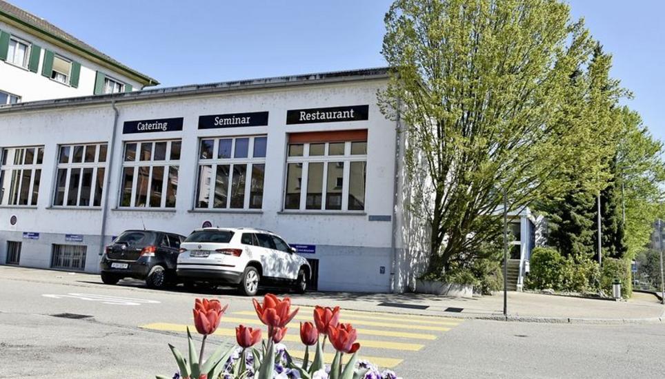 Ab Sommer wird im unteren Geschoss des SIG-Hus – unterhalb der heutigen Kantine – ein Kindergartenprovisorium eingerichtet. Bild: Saskia Baumgartner