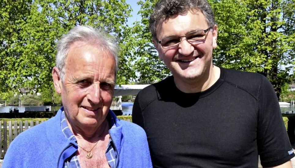 Als Manager und Hilfsmanager sorgten Roland Walter (l.) und Dumitru Caroli für einen reibungslosen Ablauf.