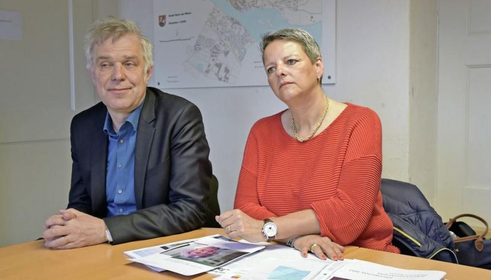 Christoph Stamm und Corinne Ullmann sind sich einig: In Stein am Rhein und der Region sind genügend Heimplätze vorhanden. Bild: Darina Schweizer