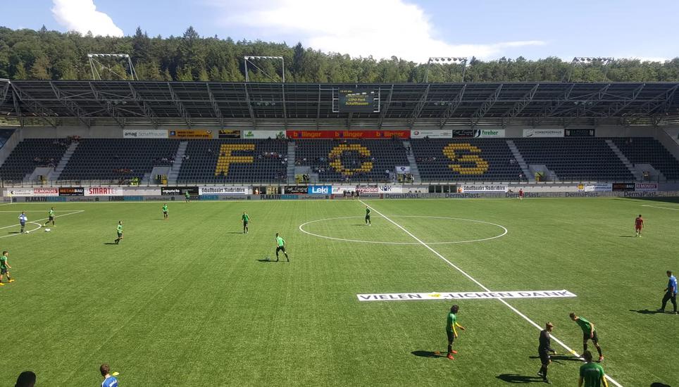Der FC Schaffhausen beendete die Saison auf dem 2. Rang.