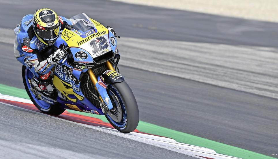 Tom Lüthi, hier in Spielberg auf der EG 0,0 Marc VDS, wechselt auf nächstes Jahr von der MotoGP- zurück in die Moto2-Klasse. Bild: Key