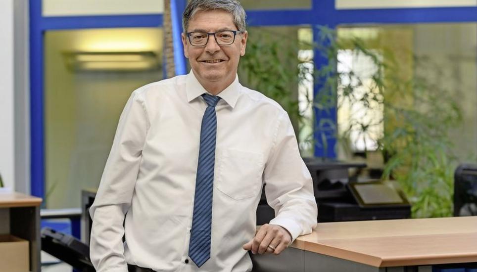 Die Kundenberatung macht einen Drittel der Tätigkeit des Vorsitzenden der Geschäftsleitung, Andreas Pally, aus. Bild: Michael Kessler