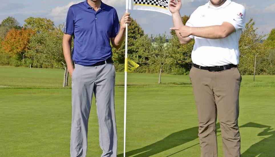 Sie wollen ihren Titel verteidigen: Vorjahressieger Thomas Hauser (l.) und der Zweitplatzierte von 2018 Samuel Maier. BIld: zVg