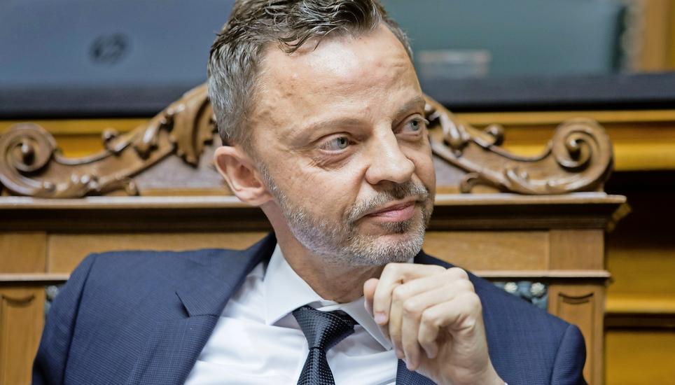 SVP-Nationalrat und Rechtsprofessor Hans-Ueli Vogt ist der geistige Vater der Selbstbestimmungs-Initiative. Bild: Key