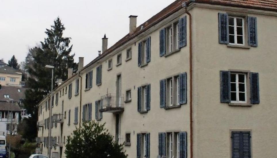 Die sanierungsbedürftige Liegenschaft am Schlössliweg im Gruben-Quartier. Bild: Julia Leppin