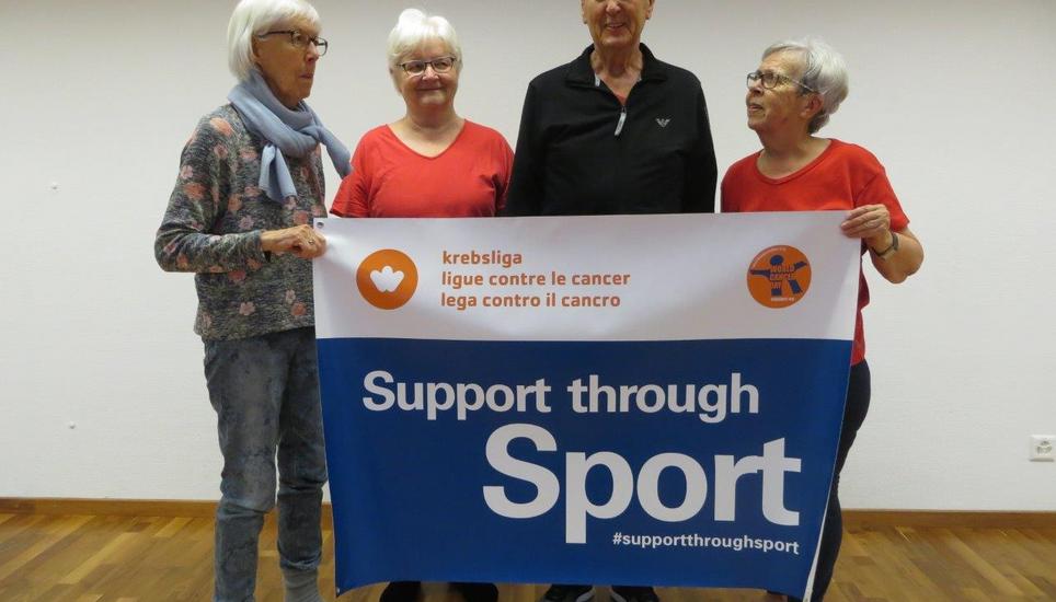 ... die Krebssportgruppe der Krebsliga SH...