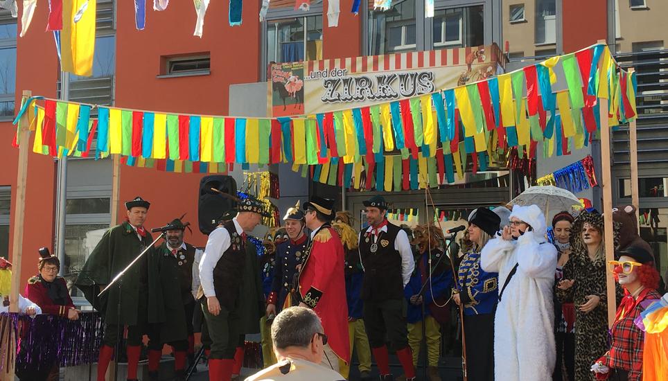 Ramsen, Rheinau oder Steckborn, Jestetten, Singen - fast überall ist heute Fasnacht.