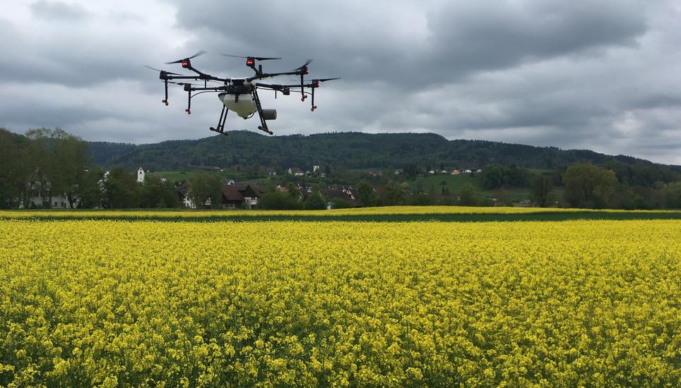 Die Landi bietet neu Drohneneinsätze an. Bild: RM