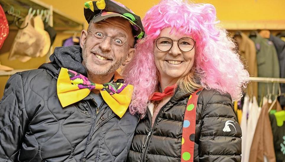 Werner und Karin Fässler sind «Hilari-Guggen» und verkleiden sich deshalb seit Jahren als Clowns.