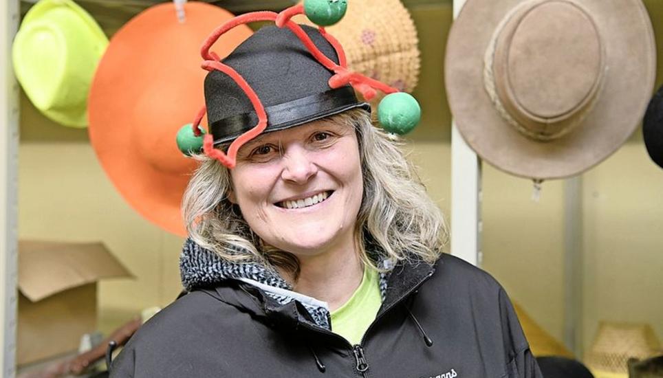 Bastelte sich letztes Jahr ein Kaktus-Kostüm: Claudia Vögelin aus Flurlingen.
