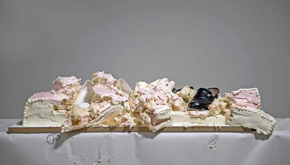 Alexandra Meyer erhielt 2018 den Contempo-Förderpreis. Hier die Fotoarbeit «Figurine», die ab nächster Woche in der Stadt zu sehen ist. Bild: zvg