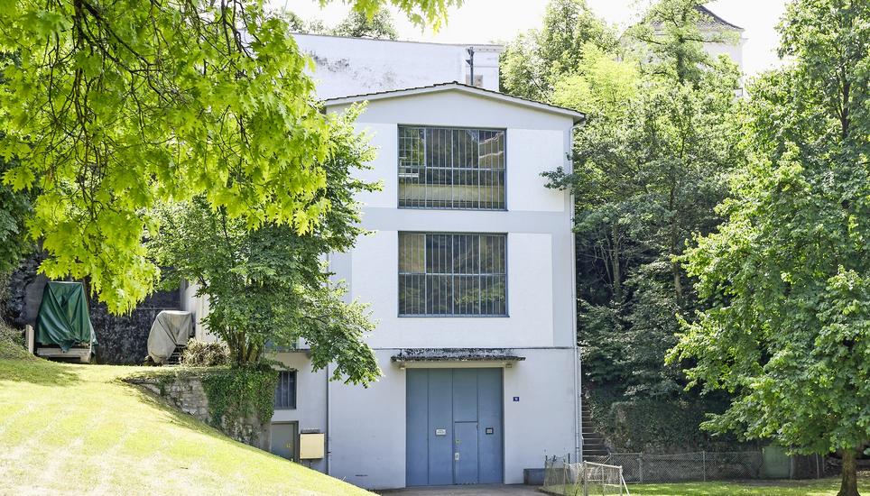 Die Kraftwerkzentrale
der Rheinkraftwerk Neuhausen AG.
Bild: Melanie Duchene