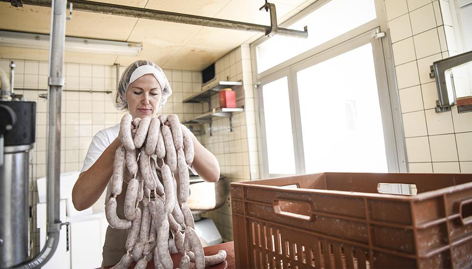 Kristina Zerr arbeitet seit März 2019 mit Bührer zusammen und ist seine Geschäftspartnerin. Bild: Melanie Duchene