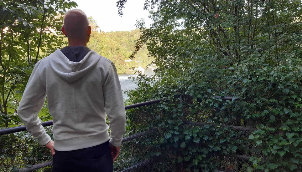 Blick in Richtung Rheinfall. Bild: Saskia Baumgartner