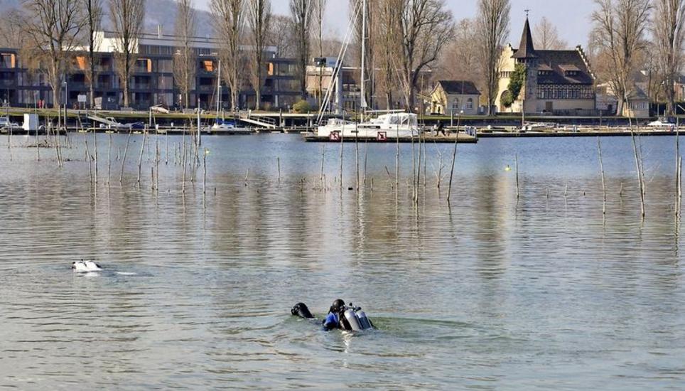 Die Pfahlbaufelder befinden sich in dieser Steckborner Bucht. Bild: Thomas Martens
