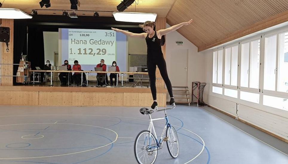 Die Löhninger Hana Gedawy liegt noch immer gut im Rennen bei der EM-Ausscheidung. PD-Bild: Ruedi Walter