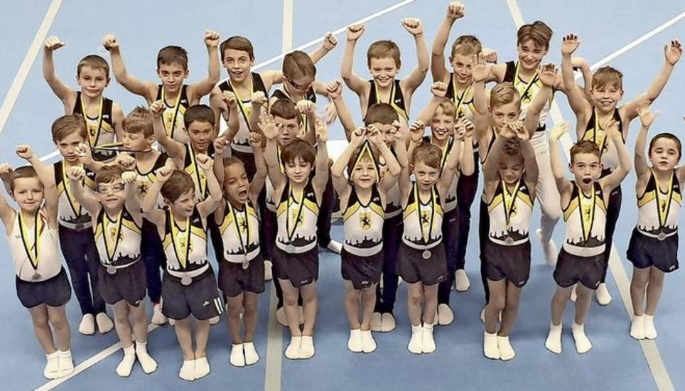 Gruppenbild aller Teilnehmer an den Kantonalmeisterschaften 2021, die unter besonderen (coronabedingten) Vorzeichen ausgetragen wurden. Bild: Martin Fuchs