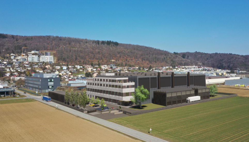 Das neue Rechenzentrum im Industriegebiet Beringen wird auch viel Abwärme produzieren. Das Baudeparement hat nun eine Machbarkeitsstudie vorgelegt, die zeigt, wie die Wärme genutzt werden kann. Bild: zVg