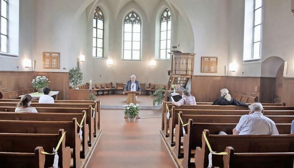 Die letzte Versammlung der Kirchgemeinde Benken. Bild: Roland Müller
