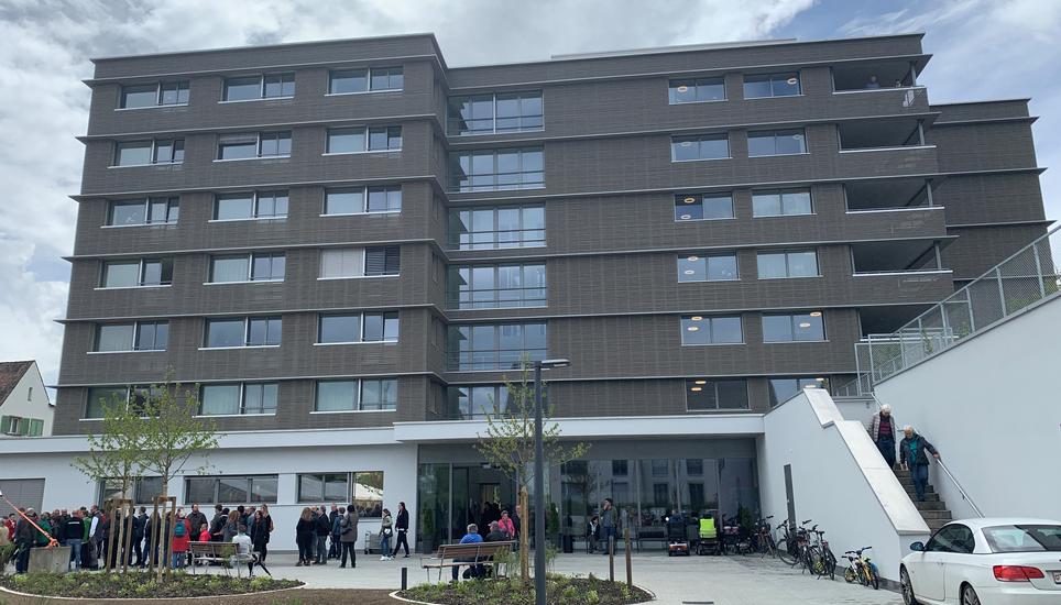 Im Seniorenzentrum Im Reiat gab es mehrere positive Fälle.