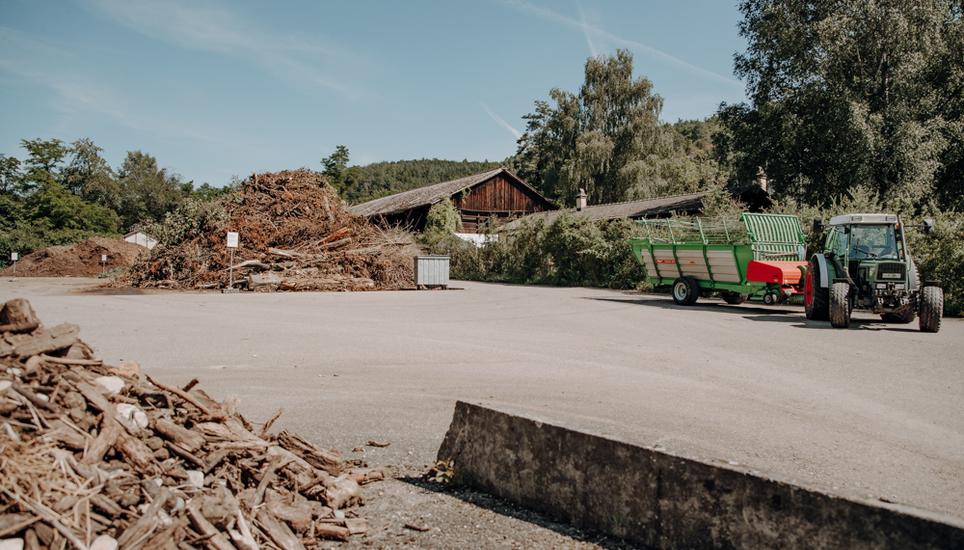 Die Anlage von aussen.