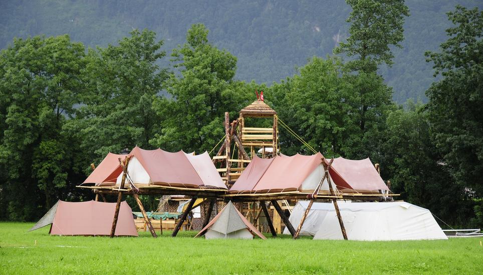 Über 30'000 Pfadfinder werden sich im Jahr 2022 im Wallis beim Bundespfadilager treffen. Symbolbild: Radio Munot