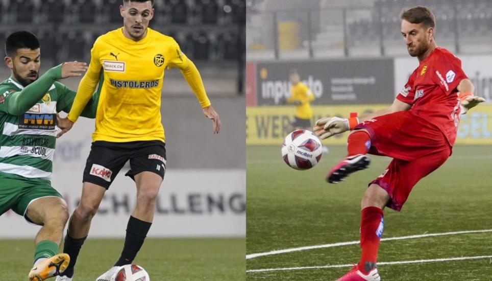 Emiliano Mozzone (l.) und David Da Costa werden nicht mehr für den FCS spielen. Bilder: zVg/FCS