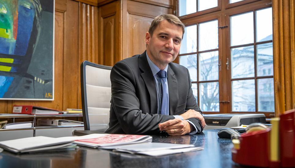 Nach den Sommerferien kam es vermehrt zu Corona-Infektionen an den Schaffhauser Schulen. Dies sei gemäss Erziehungsdirektor Patrick Strasser ein Grund für die Einführung der Maskenpflicht gewesen. Bild: Roberta Fele