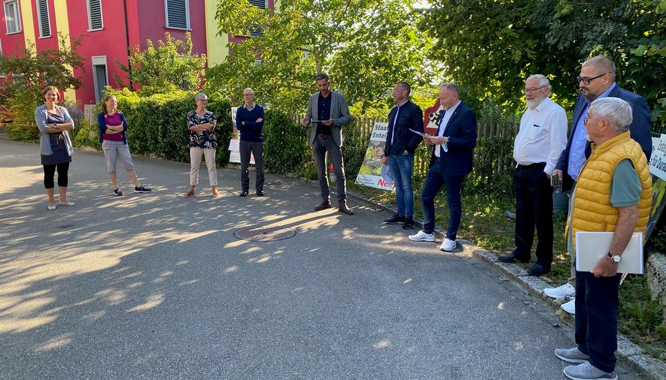 Das Nein-Komitee hat am Freitag eine Pressekonferenz veranstaltet. Bild: Radio Munot