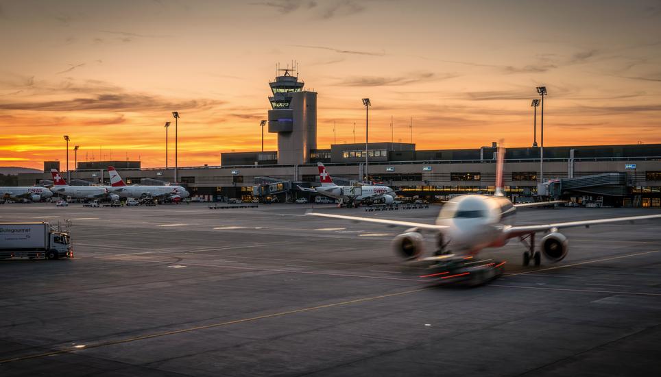 Am Flughafen Zürich wurde ein Mann mit einem Kilogramm Kokain erwischt. Bild: zvg/Flughafen Zürich