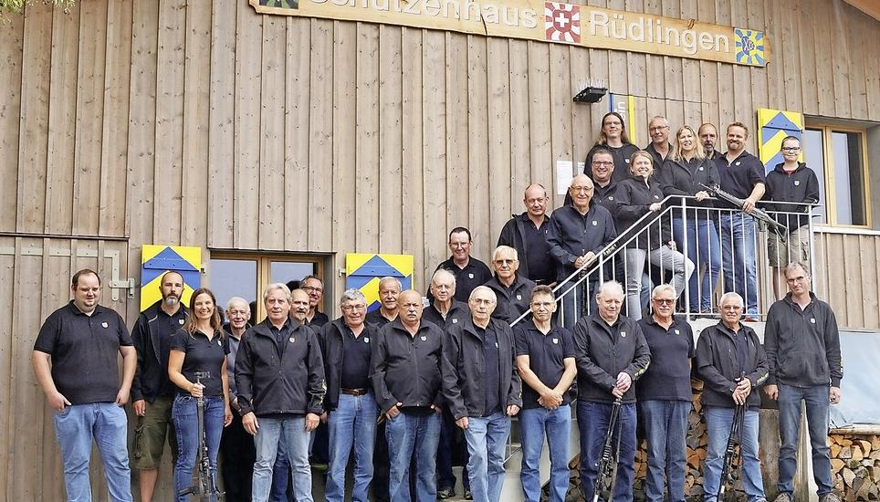 Jubiläum 125 Jahre: Die Aktiven des SV Rüdlingen. Bilder: Markus Stanger