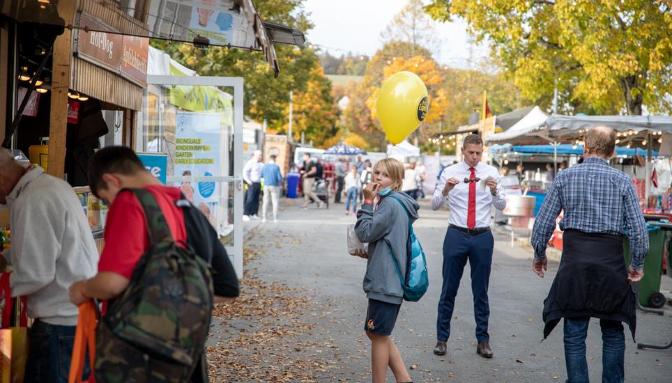Die Herbstmesse läuft noch bis am Sonntag. Bild: Roberta Fele