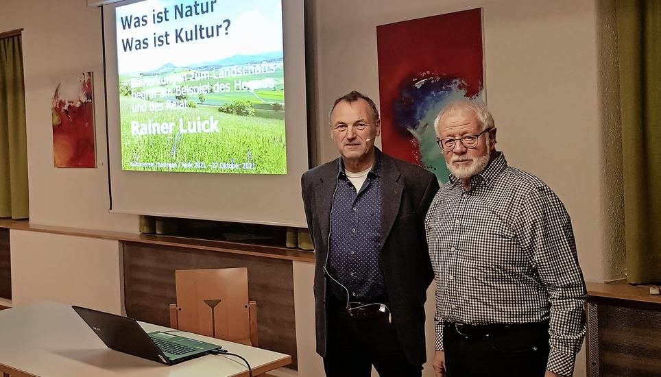 Der Biologe Rainer Luick fand deutliche Worte. Bild: Andreas Schiendorfer