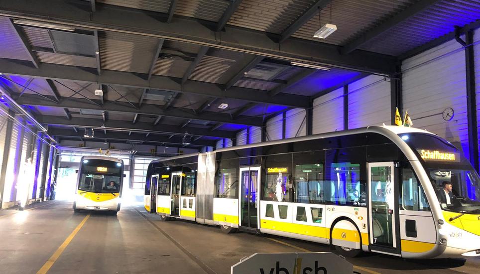Wo soll die Einstellhalle für die VBSH-Busse hin? Bild: Radio Munot