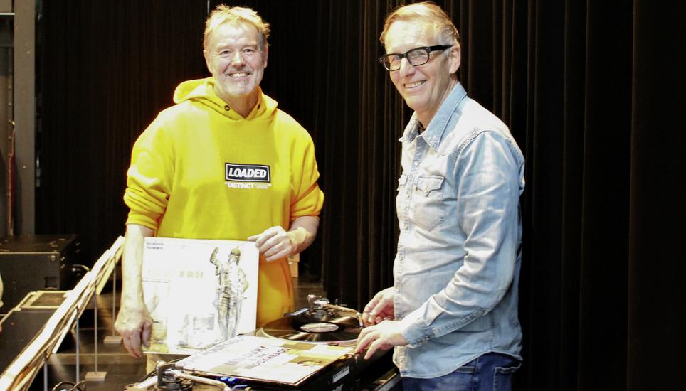 Peter Meyer (l.) und Martin Steinmann sind die Organisatoren des Events. Bild: Marielle Heeb