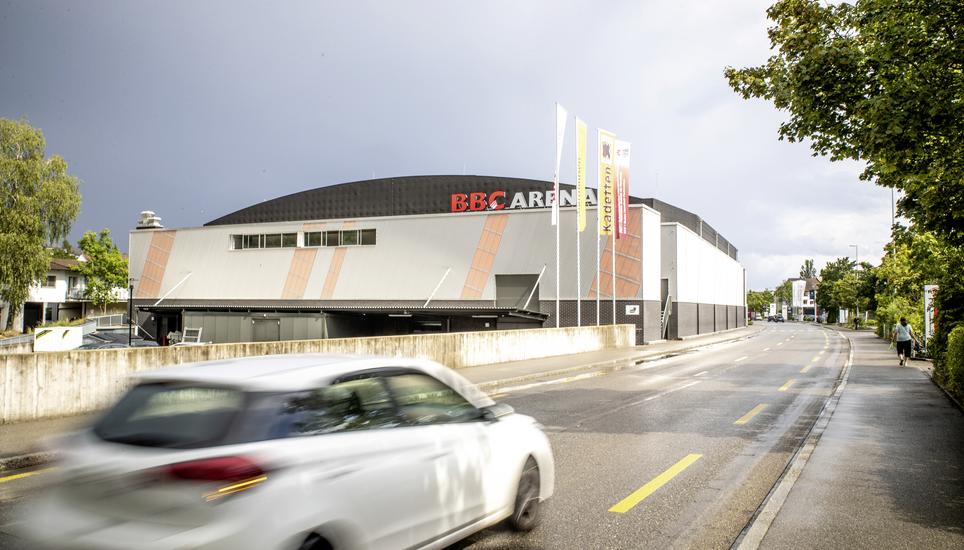 Der Bund unterstützt die Erweiterung der BBC-Arena mit 2,5 Millionen Franken. Bild: Roberta Fele