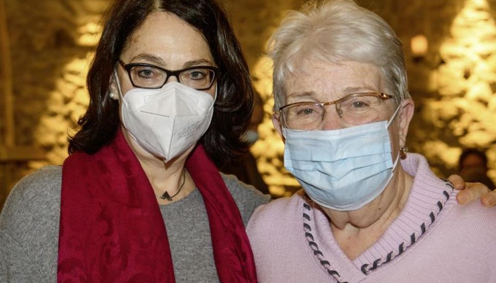 «Ein Glücksfall, so ein schönes Weihnachtskonzert», meinten Beate Böttcher und Ludmilla Hödel aus Schaffhausen.