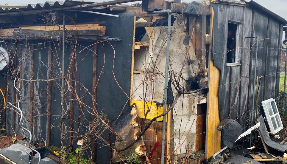 Brandursache war vermutlich ein zu enges Platzverhältnis zwischen Cheminée und der Holzkonstruktion. Bild: zVg/Kantonspolizei Thurgau