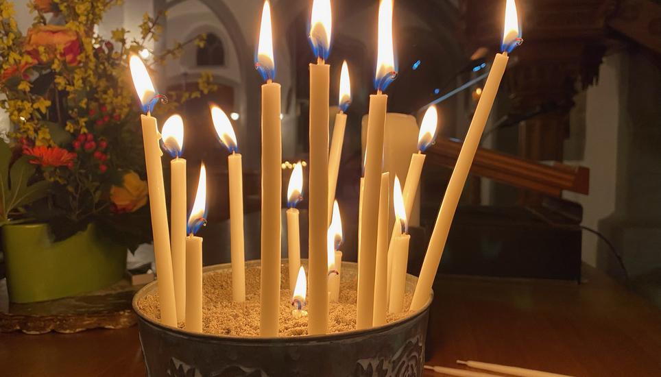 Organisiert haben dieses Friedensgebet die evangelisch-reformierte, die römisch-katholische und die christkatholische Kirche. Bild: Radio Munot