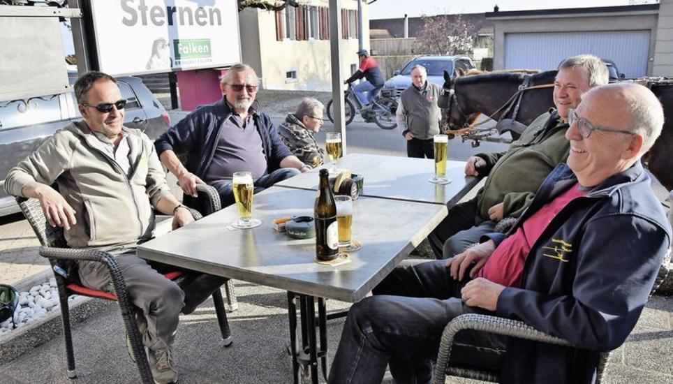 Im Sternen in Lohn wurde die Gartenwirtschafts-Saison am Samstag vollends eröffnet.