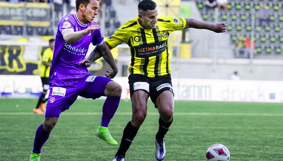 Matchwinner: Raul Bobadilla (r.) erzielte den einzigen Treffer der Partie, dieser bescherte dem FCS drei wichtige Punkte zum Auftakt. Bild: Roger Albrecht
