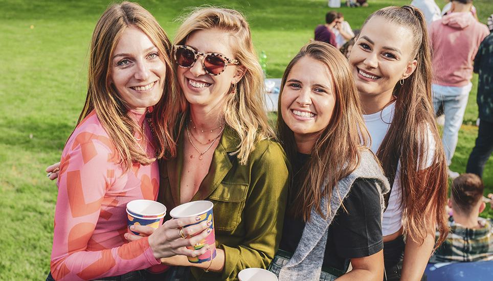 Besuch aus Zürich: Jasmin Macho, Chiara Valli, Iva Pranjes und Jovana Grahovac (v. l.) bereuten ihren Ausflug nicht.